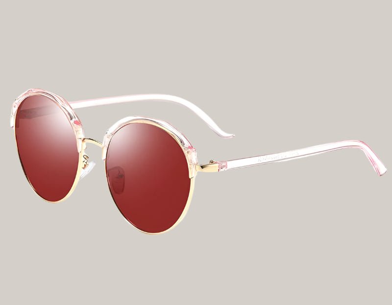 Women's Travel Sunglasses Red