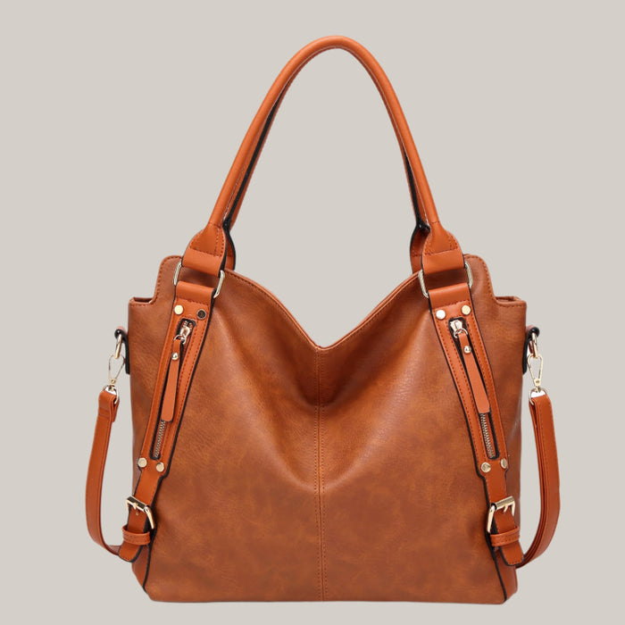 Women's Versatile Handbag Brown