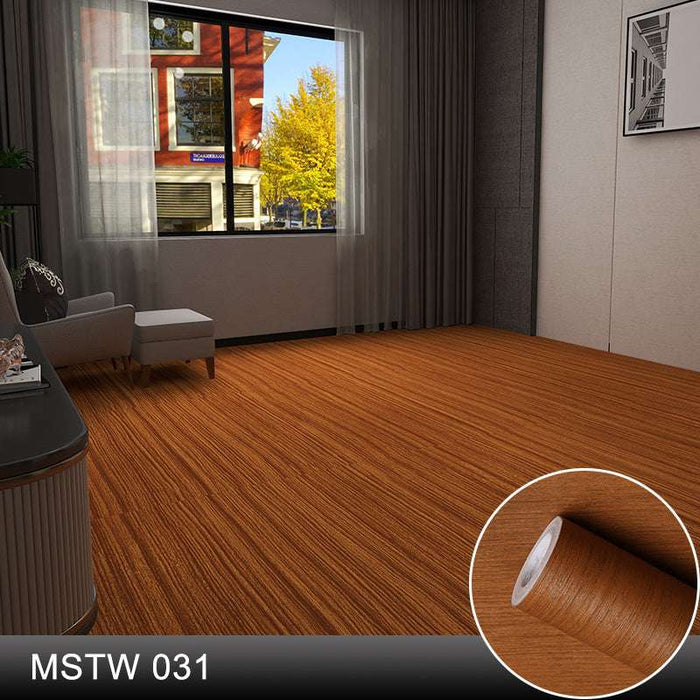 Wood-Grain PVC Flooring MSTW031 61CM wide x 1M long