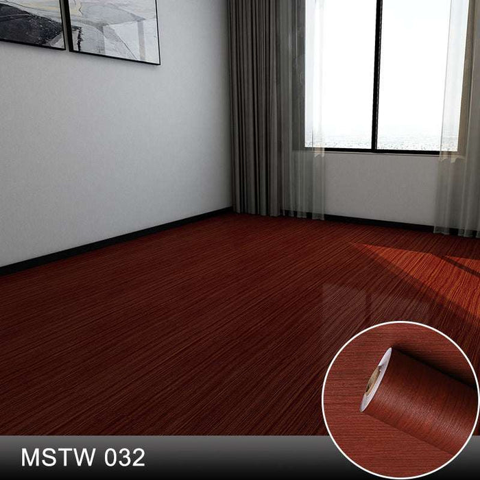 Wood-Grain PVC Flooring MSTW032 61CM wide x 1M long
