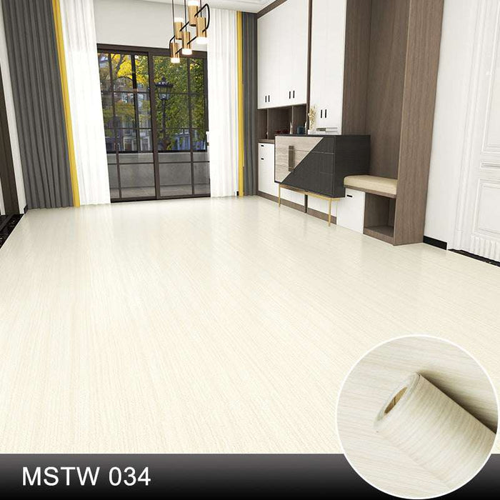Wood-Grain PVC Flooring MSTW034 61CM wide x 1M long